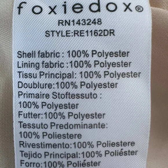 Foxiedox Floral Bow Ties Blue Crochet Coquette Wedding Guest Maxi Dress Size S - Picture 12 of 13